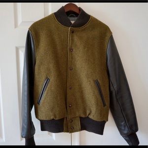 Golden Bear Bomber Varsity Jacket, Made in USA